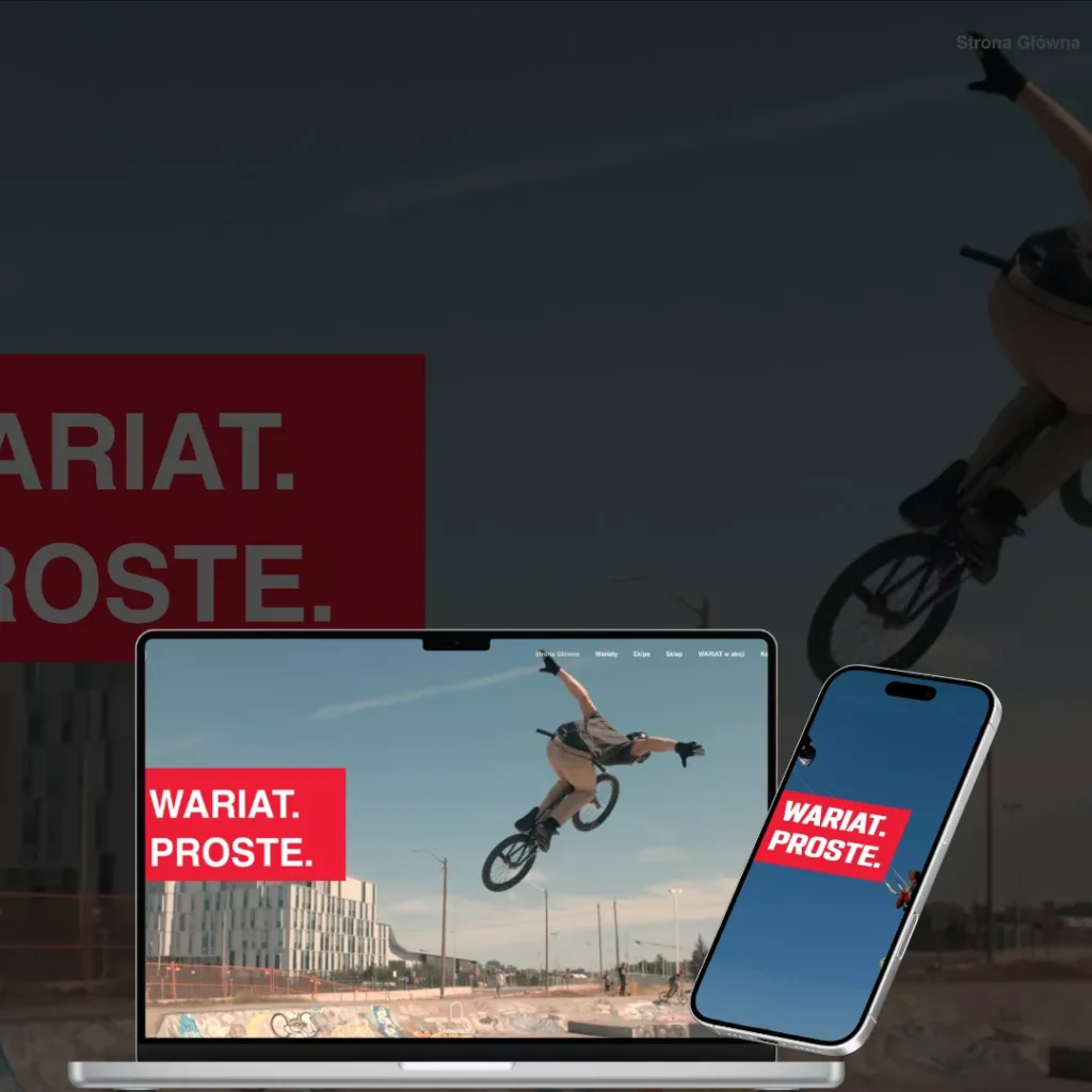 Realizacja: nowoczesna strona internetowa dla WARIAT Energy